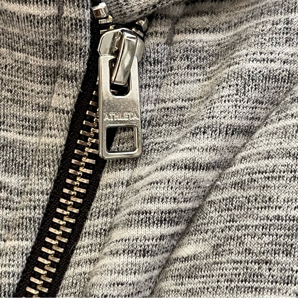 Athleta | City Limits Moto Athletic Jacket Heather Gray - Picture 13 of 13